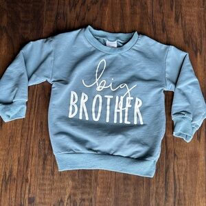 Big Brother Kids Sweatshirt - Blue